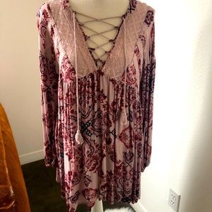 Altar’d State floral boho dress